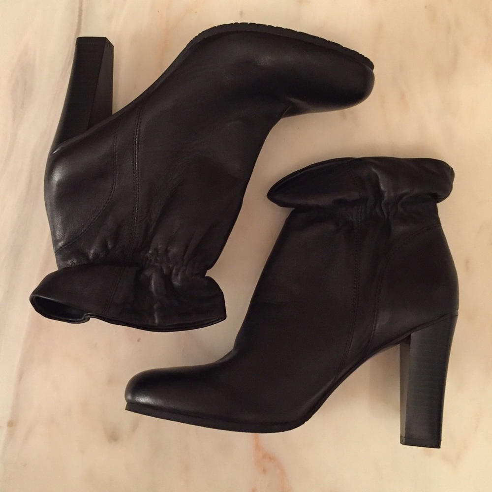 Ann Taylor leather ankle boots
